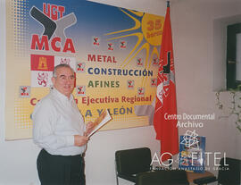 José Luis Zurdo Palomero, secretario de Organización y Administración de MCA-UGT Castilla y León