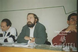 Toni Ferrer, secretario de acción sindical de la Comisión Ejecutiva de UGT, en una reunión en Madrid