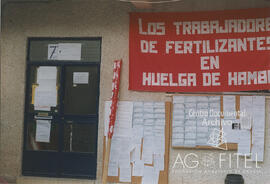 Manifestación en Cartagena contra el cierre de la fábrica de fertilizantes de FESA-Enfersa, propiedad del grupo Ercros