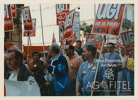 Manifestación del 1º de Mayo de 1997 en Castellón de la Plana