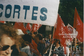 Manifestación de la huelga general del 20 de junio de 2002 en Madrid