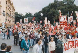 Manifestación del 1º de Mayo de 1998 en Valencia