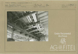 Construcción del Auditorio Manen en la calle Balmes de Barcelona