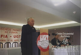 Congreso de Fusión de la Federación provincial de Orense de FETIQUE, con UGT-FTP y la Federación de la Minería de UGT