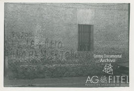Muro con una pintada