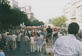 Manifestación de la huelga general del 20 de junio de 2002 en Madrid