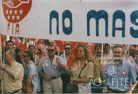 Manifestación de la huelga general del 20 de junio de 2002 en Madrid