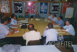 Reunión informativa de la coordinadora de MCA-UGT en CASA —Construcciones aeronáuticas S.A—