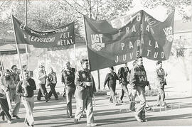 Manifestación del 1º de Mayo de 1979 en Madrid